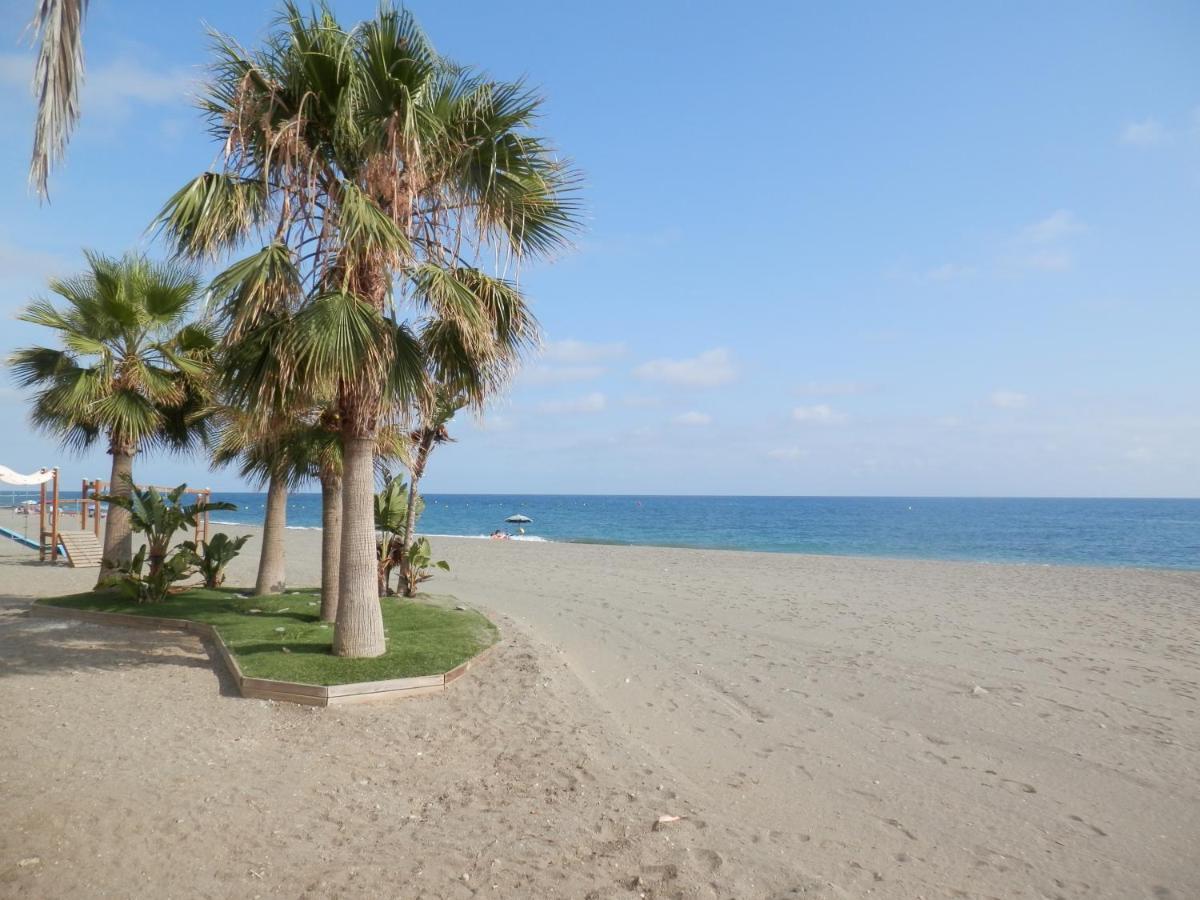 Costa del Sol, a 100m Playa, SuperPiscina, Garaje, Microclima Apartamento Algarrobo Costa Exterior foto